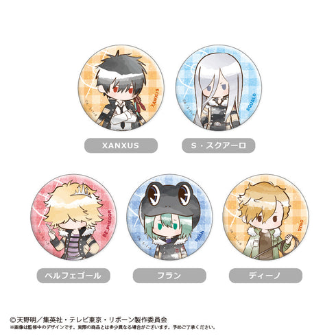 『家庭教師ヒットマンREBORN!』レトロちっく缶バッジ Vol.2【BOX】