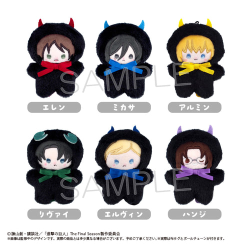 『進撃の巨人』ぺたんこたぴぬい DEVIL Ver.【BOX】