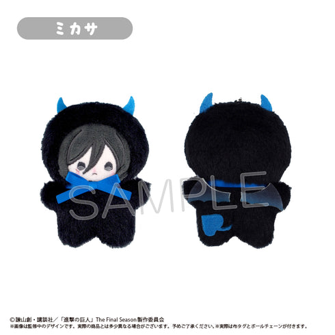 『進撃の巨人』ぺたんこたぴぬい DEVIL Ver.【BOX】