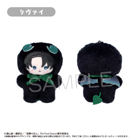 『進撃の巨人』ぺたんこたぴぬい DEVIL Ver.【BOX】