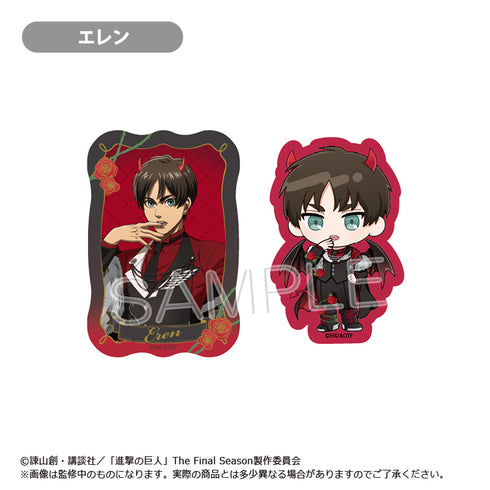 『進撃の巨人』ステッカーセット DEVIL Ver. エレン