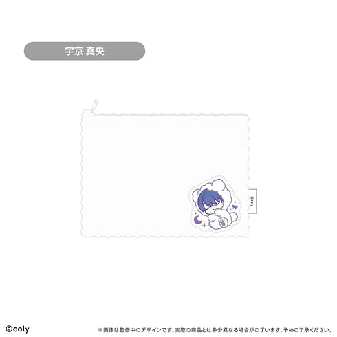 "Break My Case" Fluffy Goodnight Pouch — Dating Club, Mao Ukyo