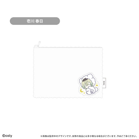 "Break My Case" Fluffy Goodnight Pouch — Administrative Department, Kasuga Ichikawa