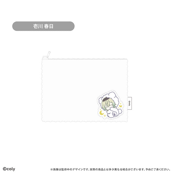 "Break My Case" Fluffy Goodnight Pouch — Administrative Department, Kasuga Ichikawa
