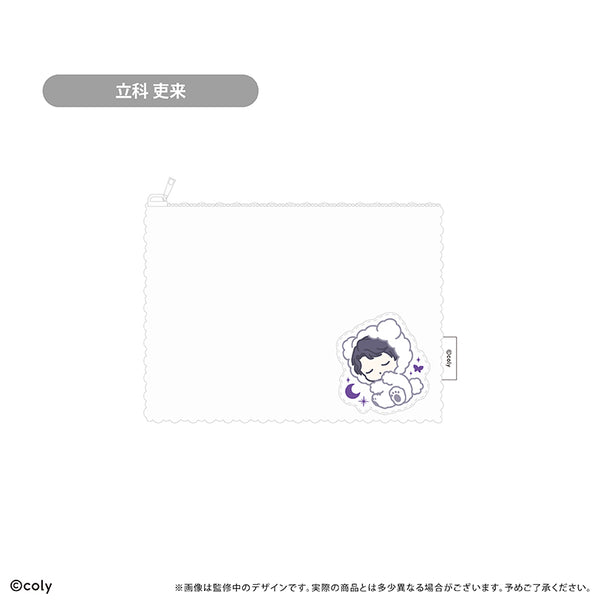 "Break My Case" Fluffy Goodnight Pouch — Negotiations Division, Rika Tachishina