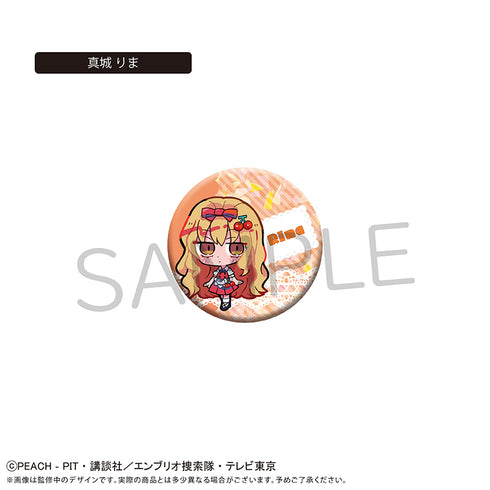 『しゅごキャラ!』ラメ缶バッジ フルーツ Ver.【BOX】