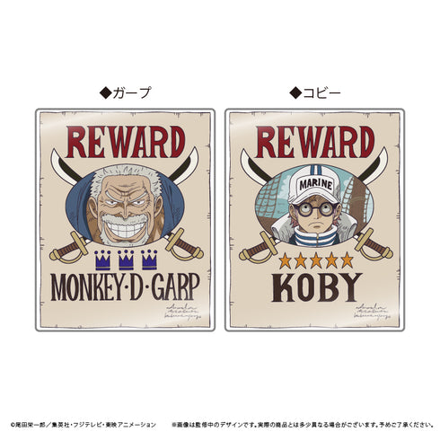 "ONE PIECE" Cross Guild Wanted Poster Acrylic Magnet Vol. 6: Garp