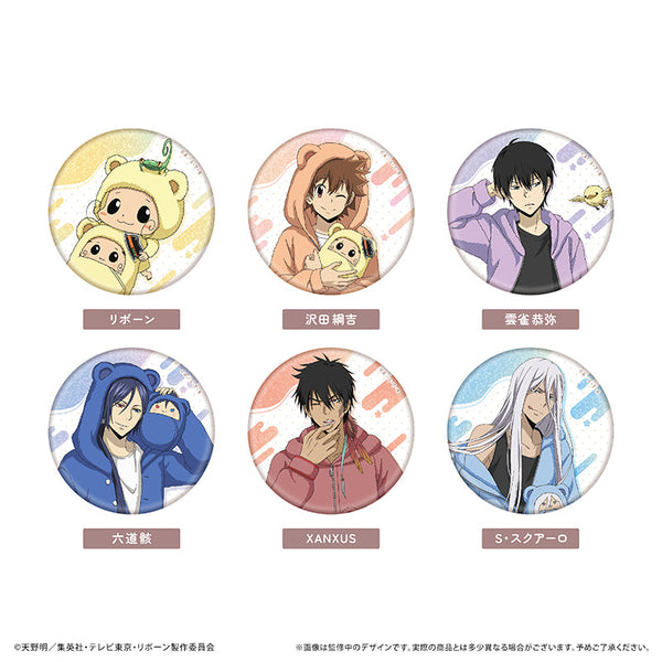 『家庭教師ヒットマンREBORN!』ラメ缶バッジ くるみパジャマver.【BOX】