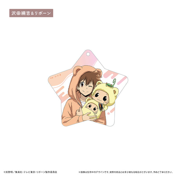 『家庭教師ヒットマンREBORN!』アクリルキーホルダー くるみパジャマver. 沢田綱吉&リボーン