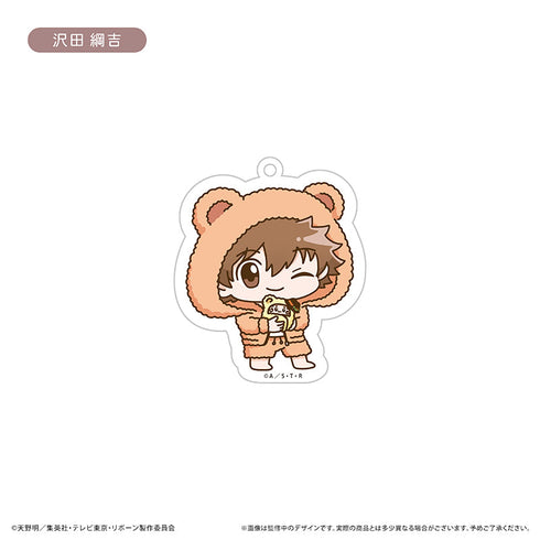 『家庭教師ヒットマンREBORN!』ミニキャラアクリルキーホルダー くるみパジャマver.【BOX】