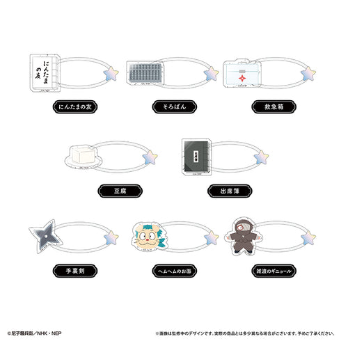 『忍たま乱太郎』たぴぬいアクセサリー【BOX】