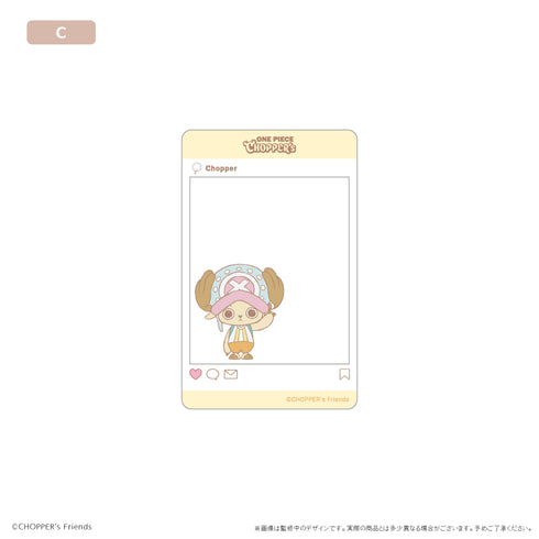 "CHOPPER’s" Social Media-Style Clear Card C