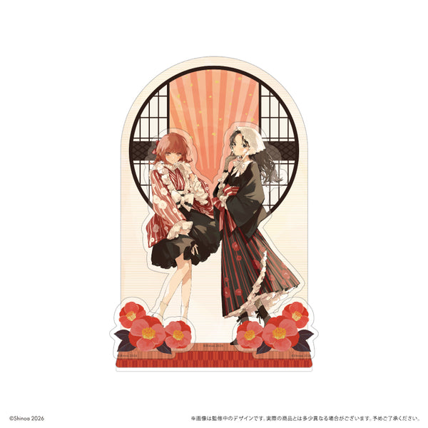 "I Won't Ask the Stars for This Love" Diorama Acrylic Stand: Haikara-san Ver.