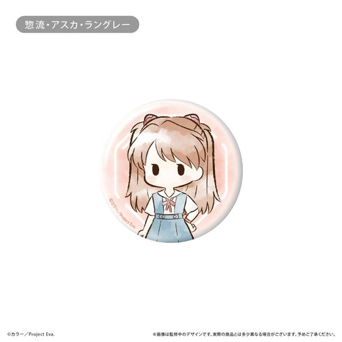 『新世紀エヴァンゲリオン』レトロちっく缶バッジ【BOX】