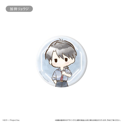 『新世紀エヴァンゲリオン』レトロちっく缶バッジ【BOX】