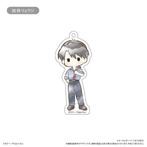 『新世紀エヴァンゲリオン』レトロちっくアクリルキーホルダー【BOX】