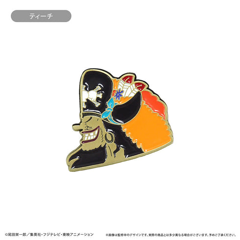 『ONE PIECE』シルエットピンズ Vol.4 ティーチ
