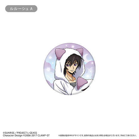 『コードギアス 反逆のルルーシュ』ラメ缶バッジ くるみパジャマ Ver.【BOX】