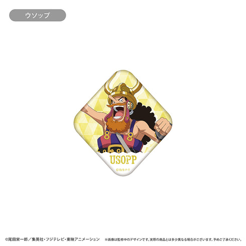 『ONE PIECE』缶マグネット エルバフ Ver. ウソップ