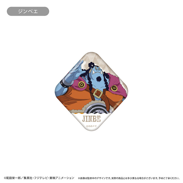『ONE PIECE』缶マグネット エルバフ Ver. ジンベエ