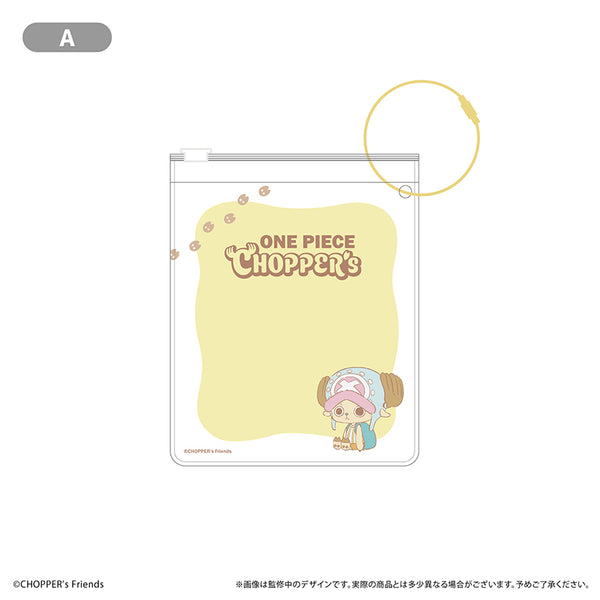 『CHOPPER’s』透明拉鍊收納袋 A