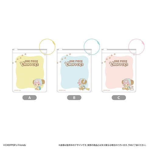『CHOPPER’s』透明拉链收纳袋 A