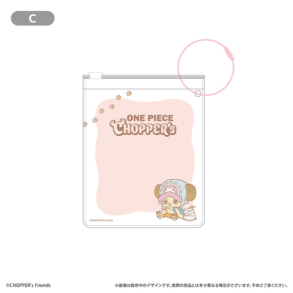 『CHOPPER’s』透明拉鍊收納袋 C