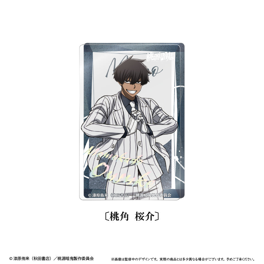 桃寺神門 桃源暗鬼 メモリーブロック アクリルブロック 原作絵 受注 桃寺神門 桃源暗鬼 メモリーブロック アクリルブロック 原作絵