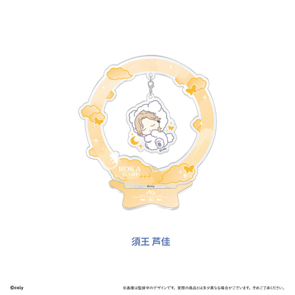 "Break My Case" Goodnight, Swaying Acrylic Stand: Honbu, Suou, Asuka