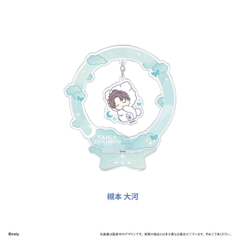 "Break My Case" Goodnight, Swaying Acrylic Stand: Administration Department, Taiga Tsukimoto