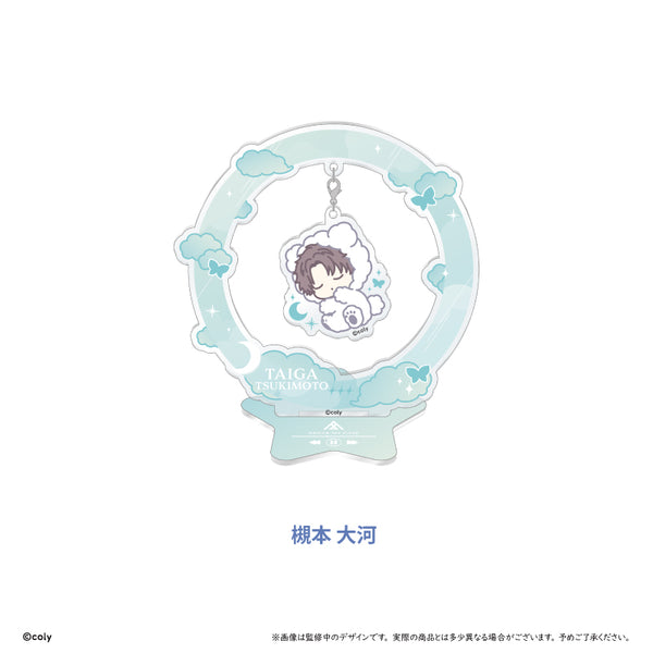 "Break My Case" Goodnight, Swaying Acrylic Stand: Administration Department, Taiga Tsukimoto