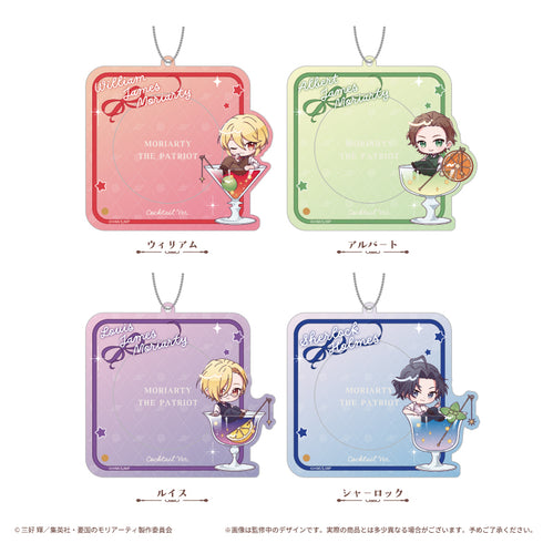 "Moriarty the Patriot" Acrylic Pin Case: Cocktail Ver. William