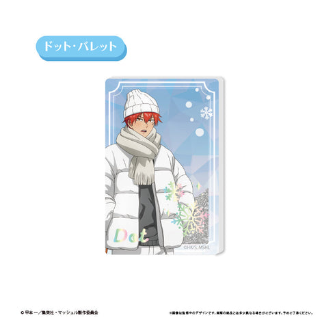 『マッシュル-MASHLE-』グリッターアクリルブロック White Winter Ver. ドット