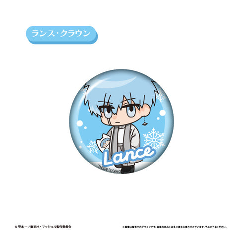 『マッシュル-MASHLE-』ミニキャララメ缶バッジ White Winter Ver.【BOX】