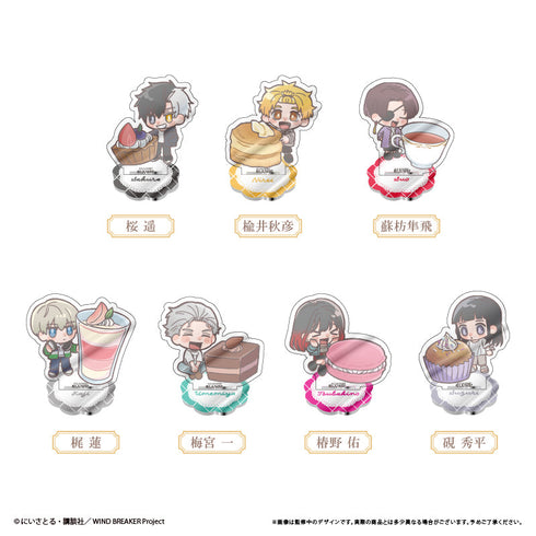 『WIND BREAKER』ミニキャラアクリルスタンド アフタヌーンティーVer.【BOX】