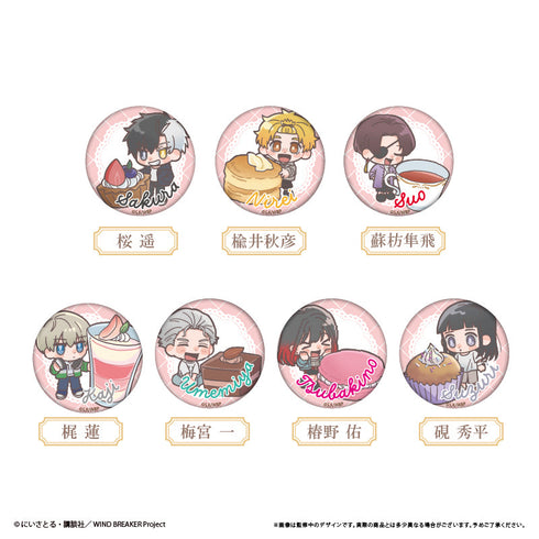 『WIND BREAKER』ラメ缶バッジ アフタヌーンティーVer.【BOX】