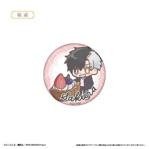 『WIND BREAKER』ラメ缶バッジ アフタヌーンティーVer.【BOX】