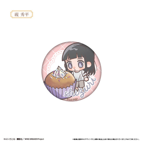 『WIND BREAKER』ラメ缶バッジ アフタヌーンティーVer.【BOX】