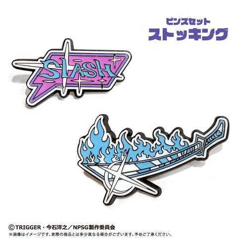 『New PANTY & STOCKING with GARTERBELT』ピンズセット ストッキング