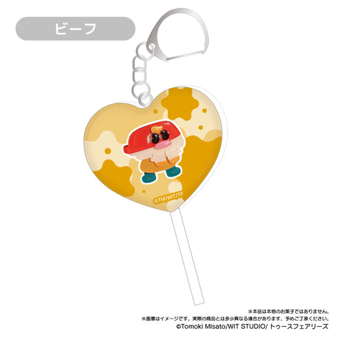 『キャンディーカリエス』キャンディー風アクリルキーホルダー【BOX】