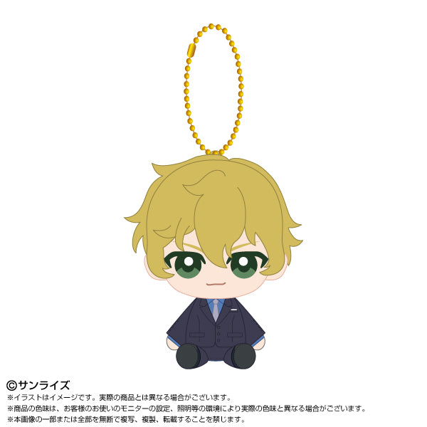 『機動戦士ガンダム00』Chibiぬいおすわりマスコット グラハム・エーカー