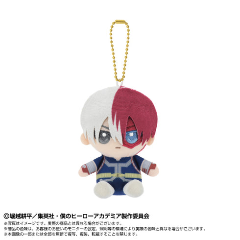 『僕のヒーローアカデミア』Chibiぬいおすわりマスコット 轟焦凍