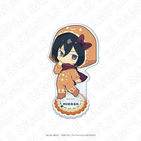 『進撃の巨人』3 o'clock ミニキャラBIGアクリルスタンド(ミカサ)