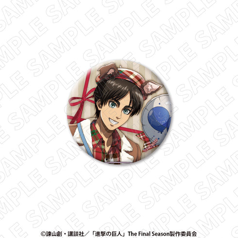 『進撃の巨人』缶バッジ(エレン)