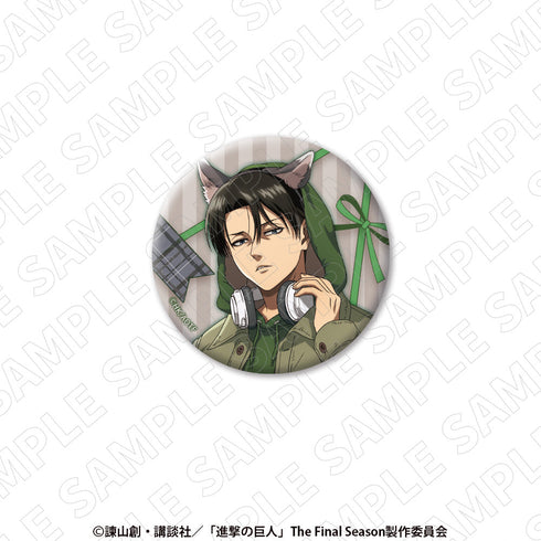 『進撃の巨人』缶バッジ(リヴァイ)