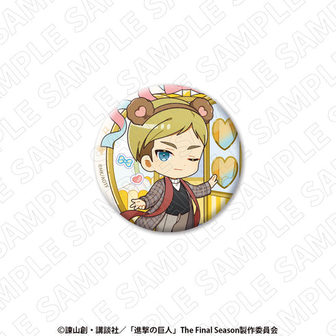 『進撃の巨人』ミニキャラ缶バッジ(エルヴィン)