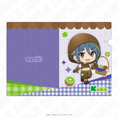 『mono』<フルーツ衣装> クリアファイル(駒田華子)