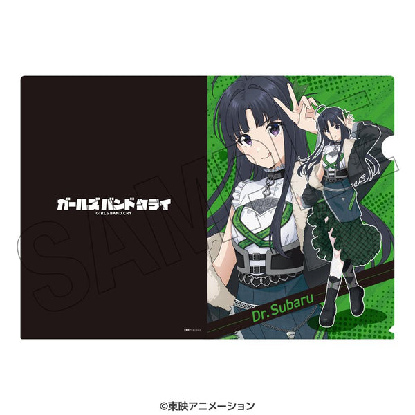 "Girls Band Cry" Original A4 Clear File <Stage Costume Style> (Subaru Anwa)