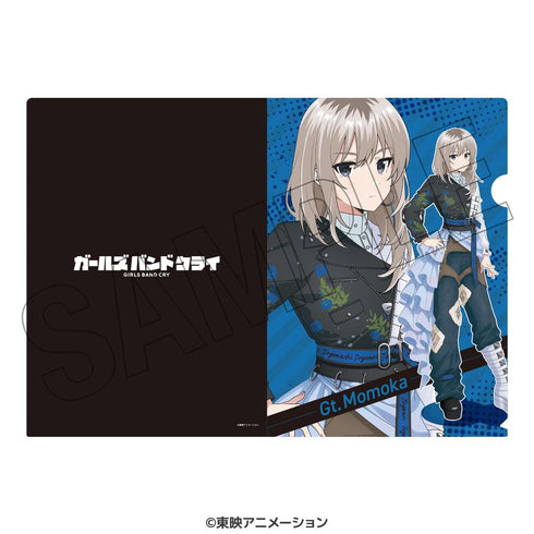 "Girls Band Cry" Original A4 Clear File <Stage Costume Style> (Momoka Kawaragi)