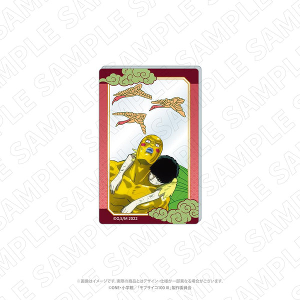 "Mob Psycho 100 III" Character-themed Toy: Hanafuda-Patterned Acrylic Cards (Shigeo Kageyama & Ekubo)